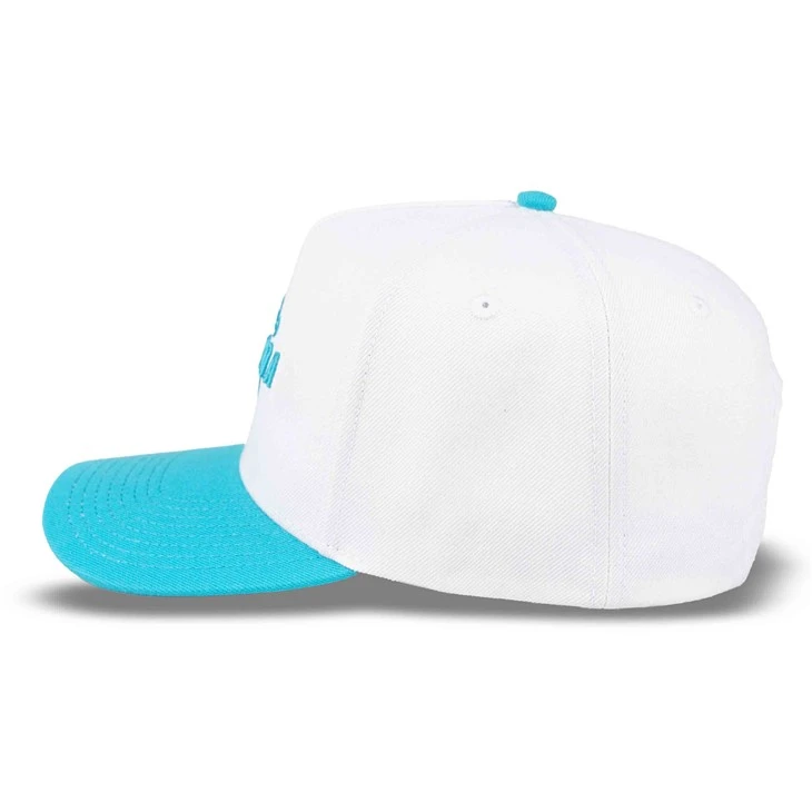 TCAP Custom Cotton Hats Blue Baseball Caps 3D Embroidery Sport Caps